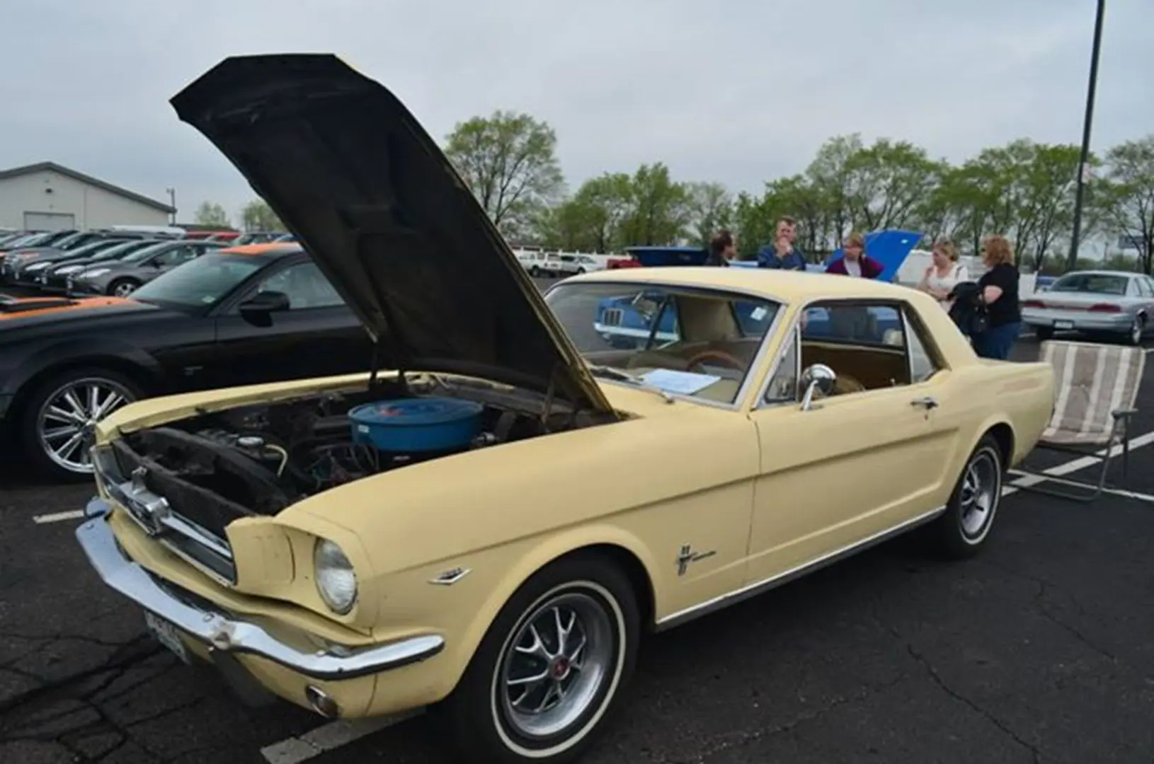 Old car parked outdoors