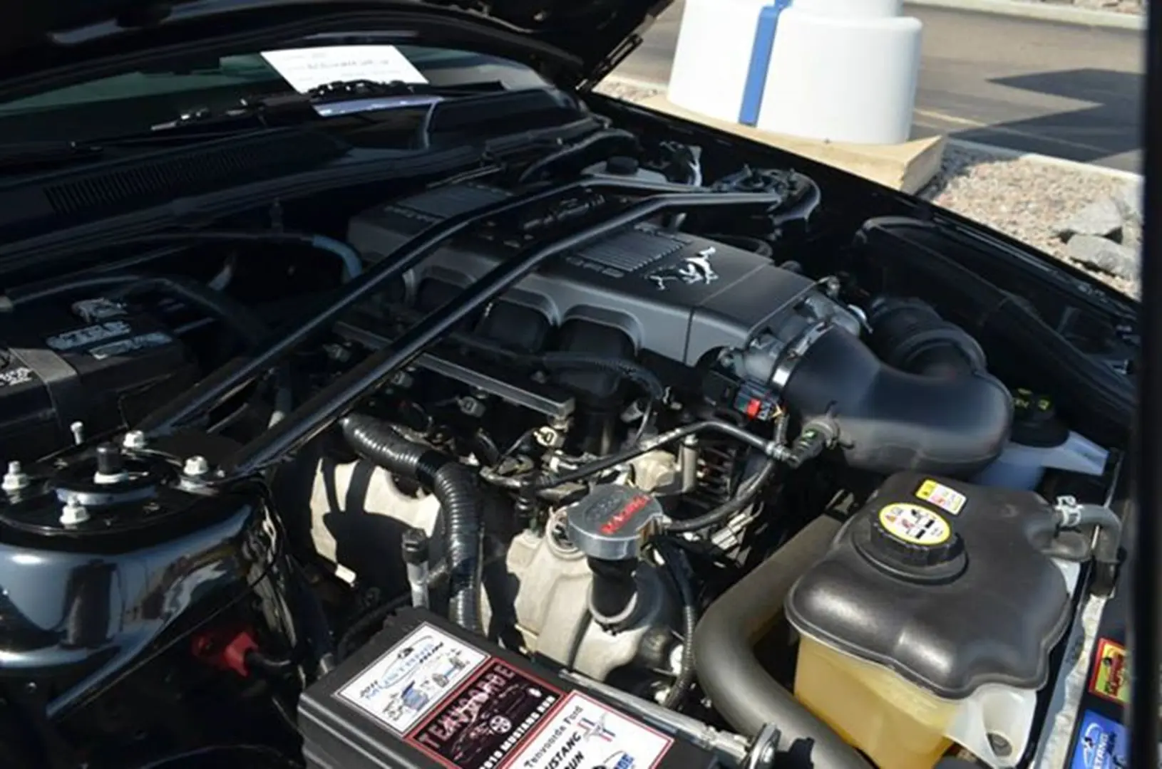 Engine bay of a vehicle