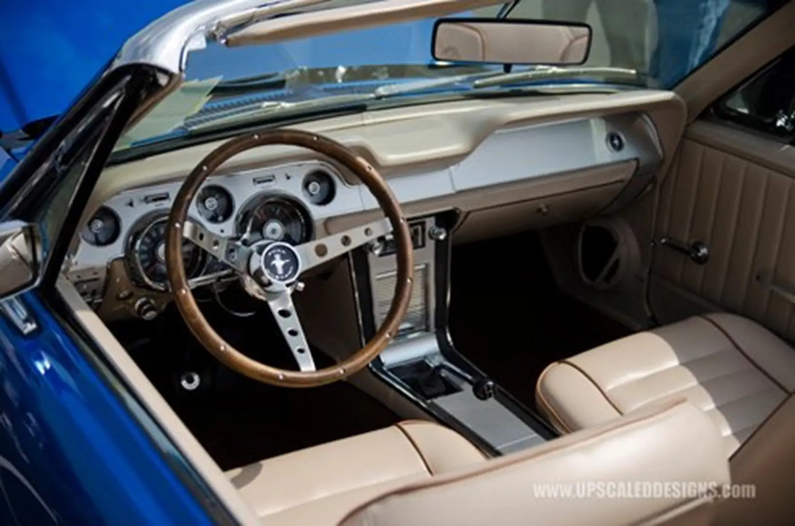 Vintage vehicle dashboard and seats