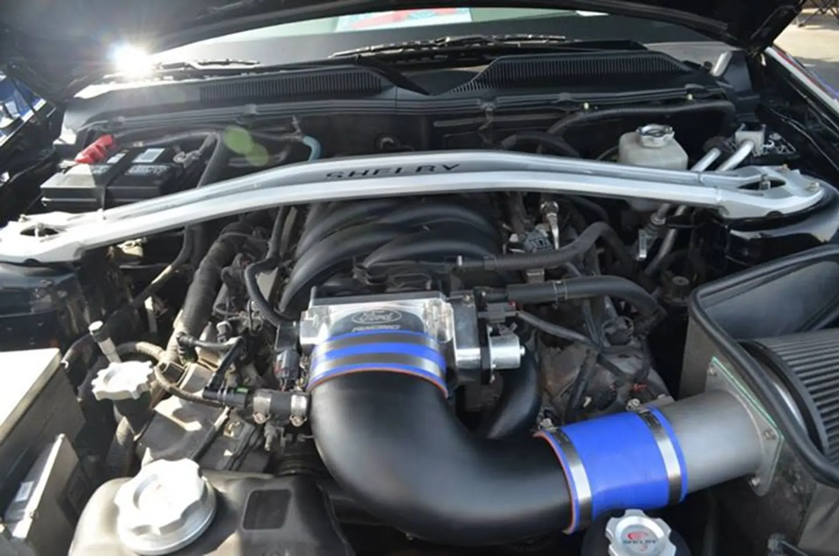 Car engine with performance modifications