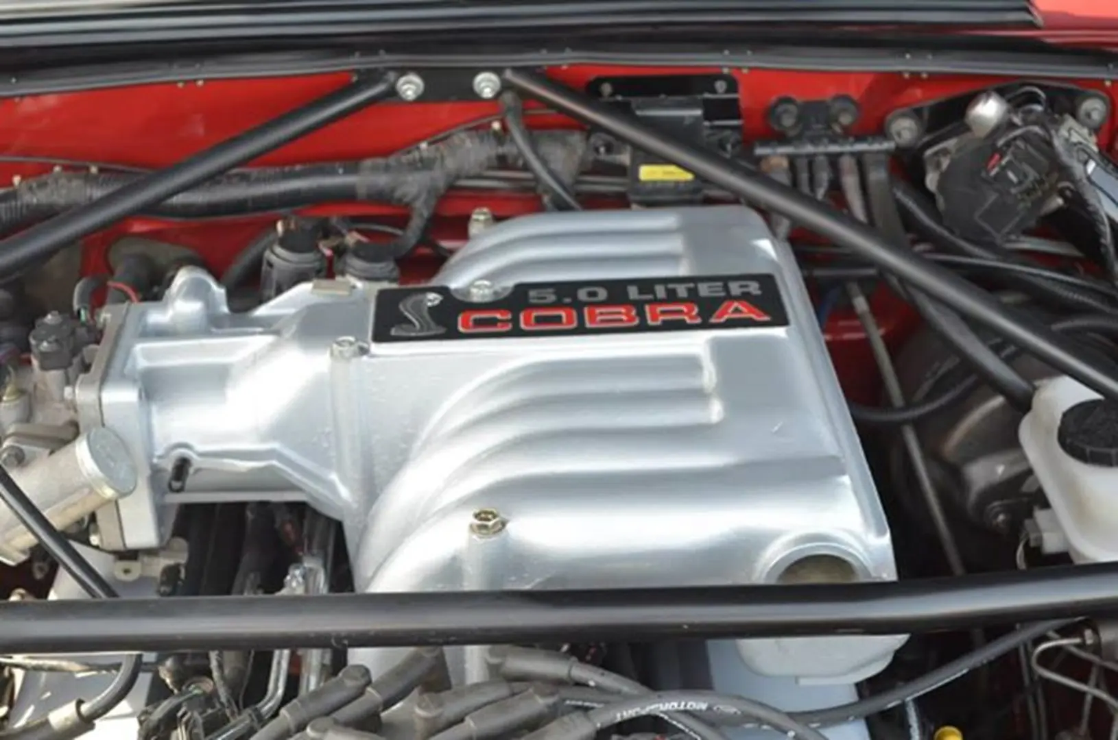 5.0 Liter Cobra engine close-up