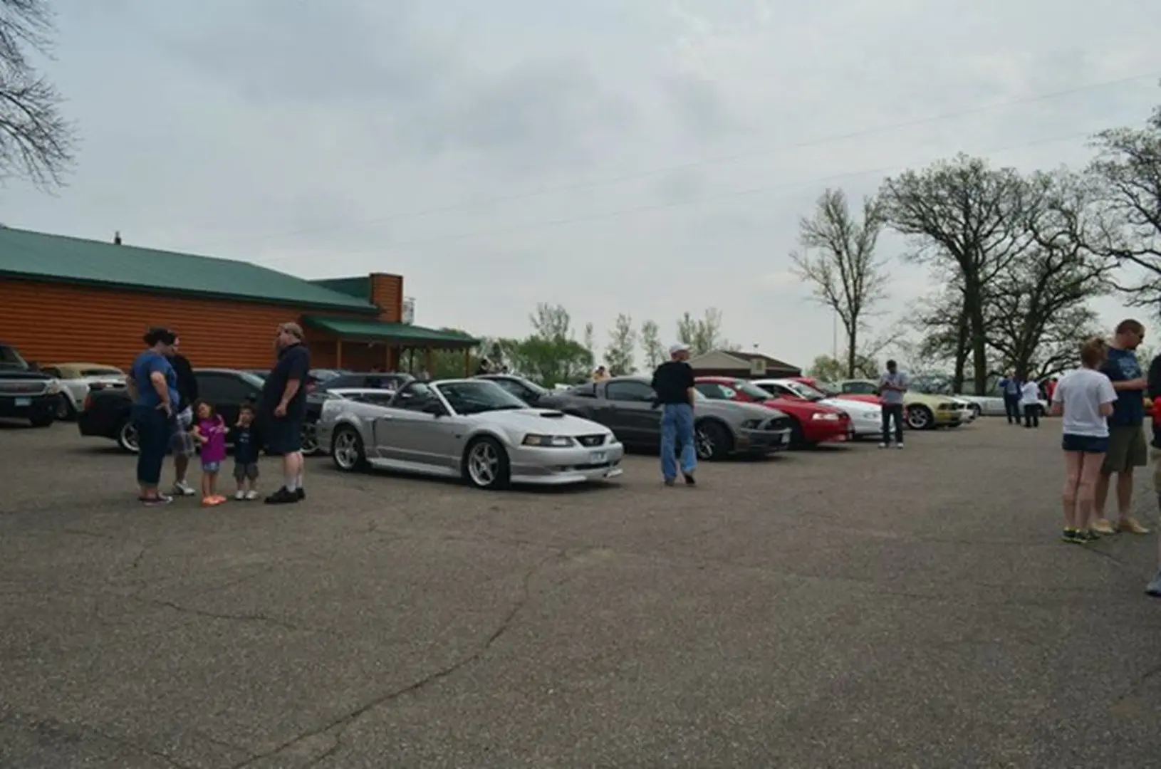 Family event at car meet location