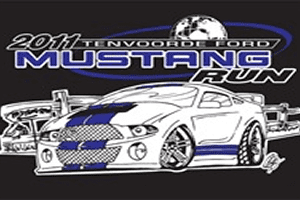 2011 Mustang Run event logo